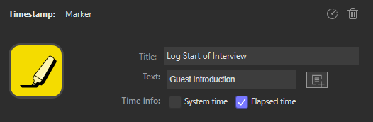 Elgato Stream Deck with Timestamp Plugin